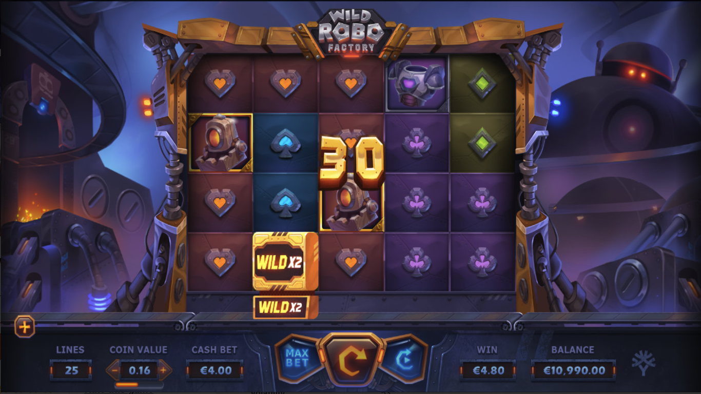 Wild Robo Factory Slot Slot Image in Demo - pic. 3