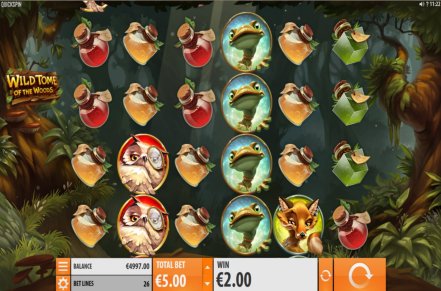 Wild Tome of the Woods Slot Icon