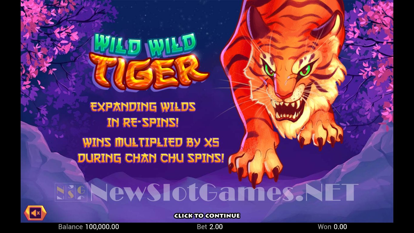 Wild Wild Tiger Slot Demo Image