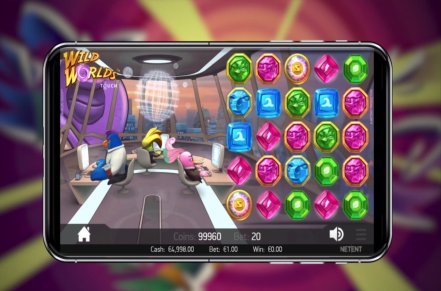 Wild Worlds Slot Logo