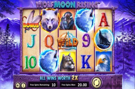 Wolf Moon Rising Slot Icon