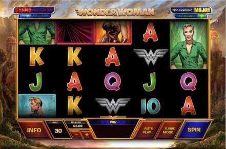 Wonder Woman Slot Logo