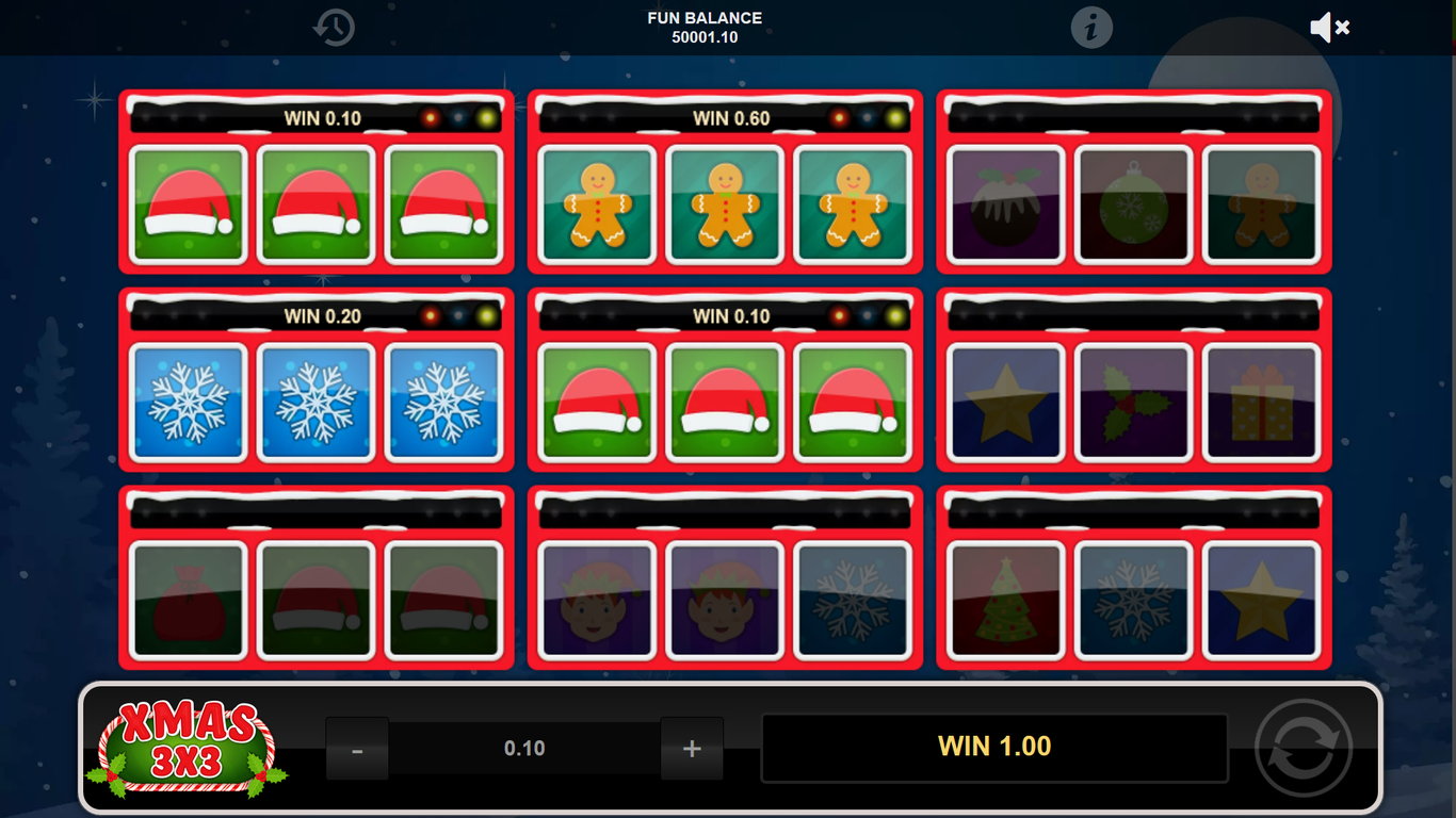 Xmas 3x3 Slot Slot Image in Demo - pic. 3