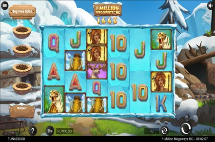 1 Million Megaways BC Slot Logo