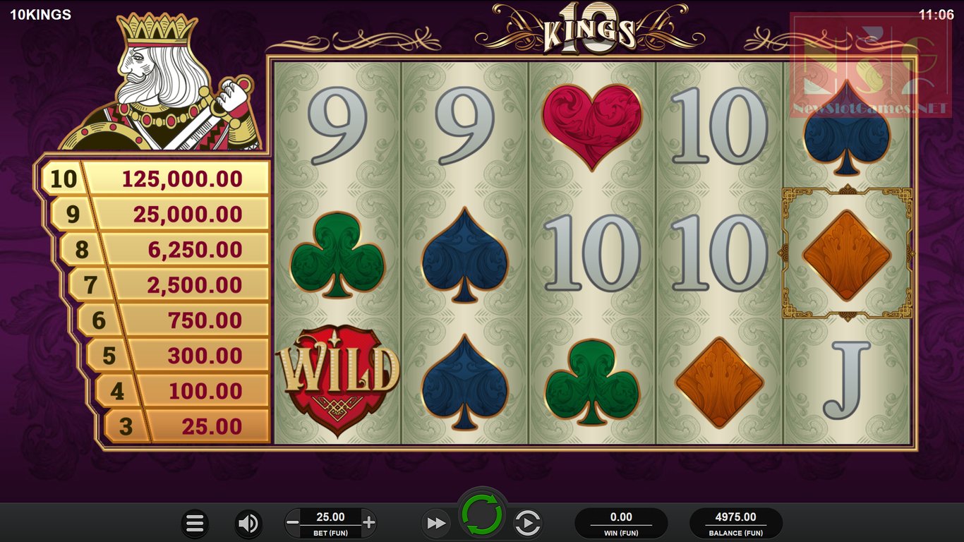 10 Kings Slot Slot Image in Demo - pic. 2