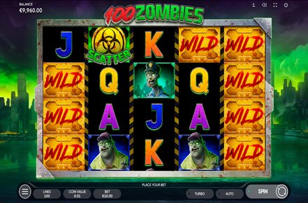 100 Zombies Slot Icon