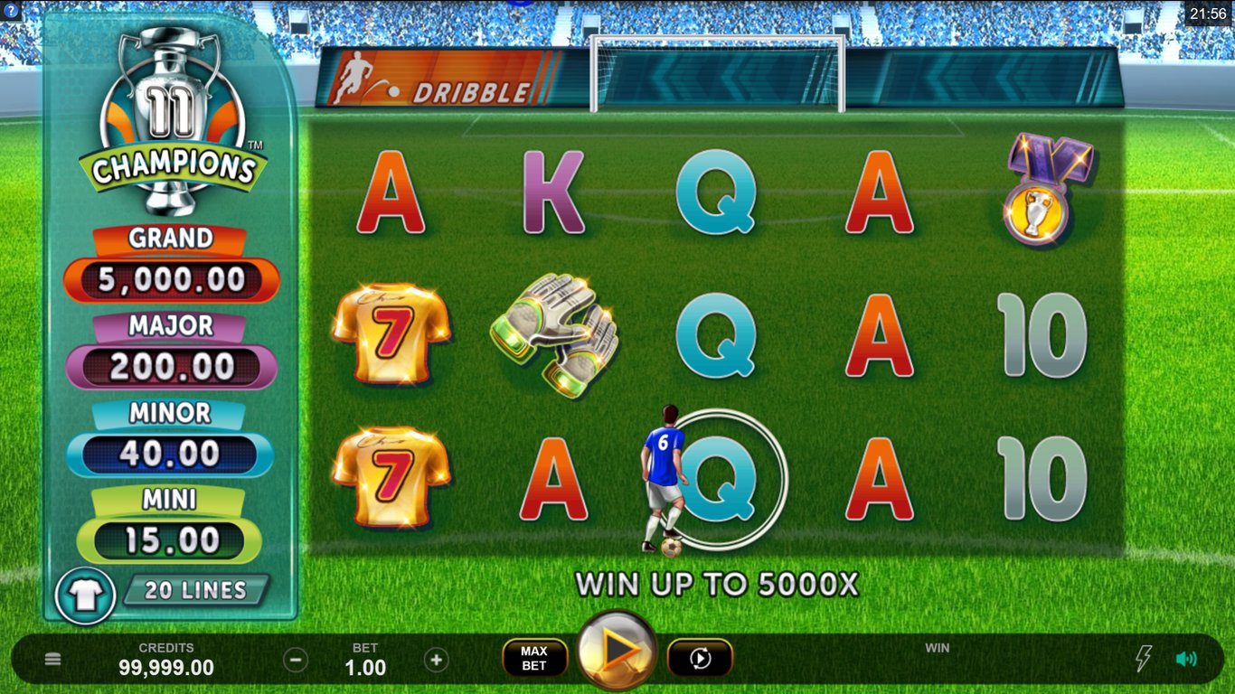 11 Champions Slot Demo Image