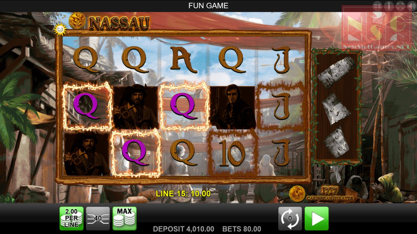 1717 Caribbean Pirates Slot Slot Image in Demo - pic. 3