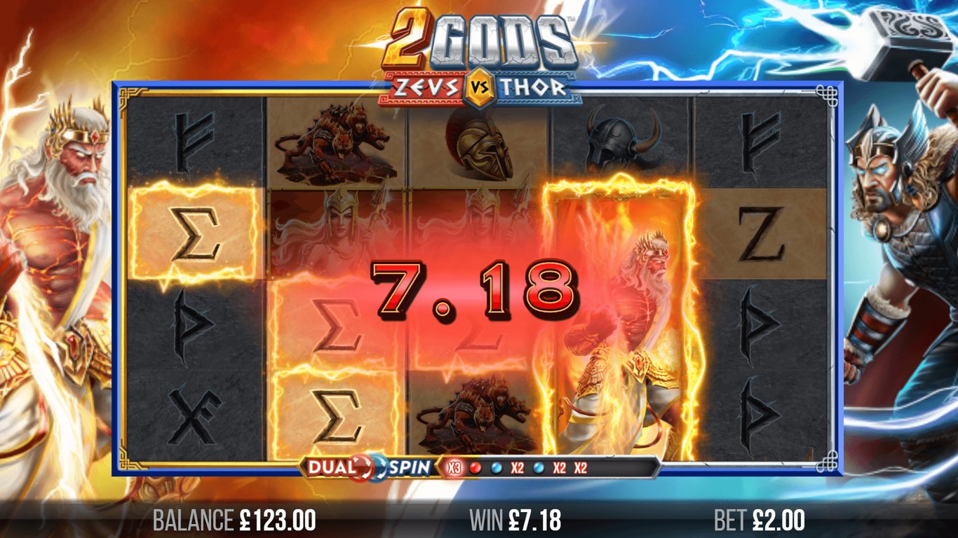 2 Gods: Zeus vs Thor Slot Slot Image in Demo - pic. 3