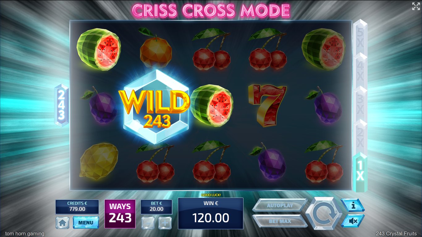243 Crystal Fruits Reversed Slot Slot Image in Demo - pic. 3