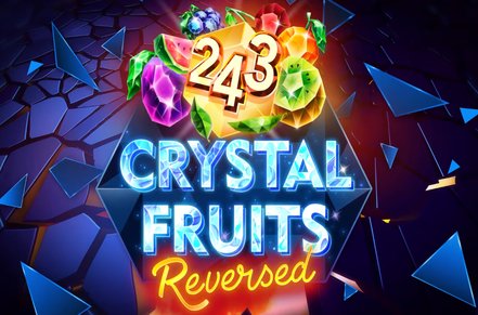 243 Crystal Fruits Reversed Slot Logo