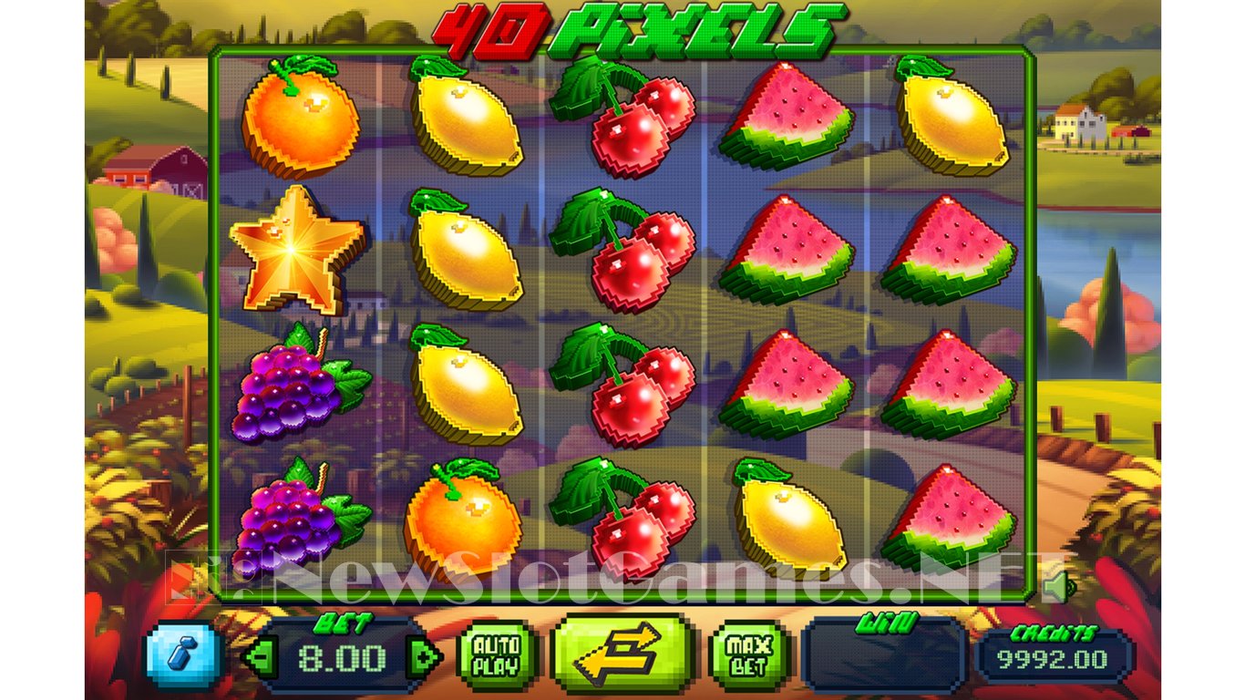40 Pixels Slot Demo Image