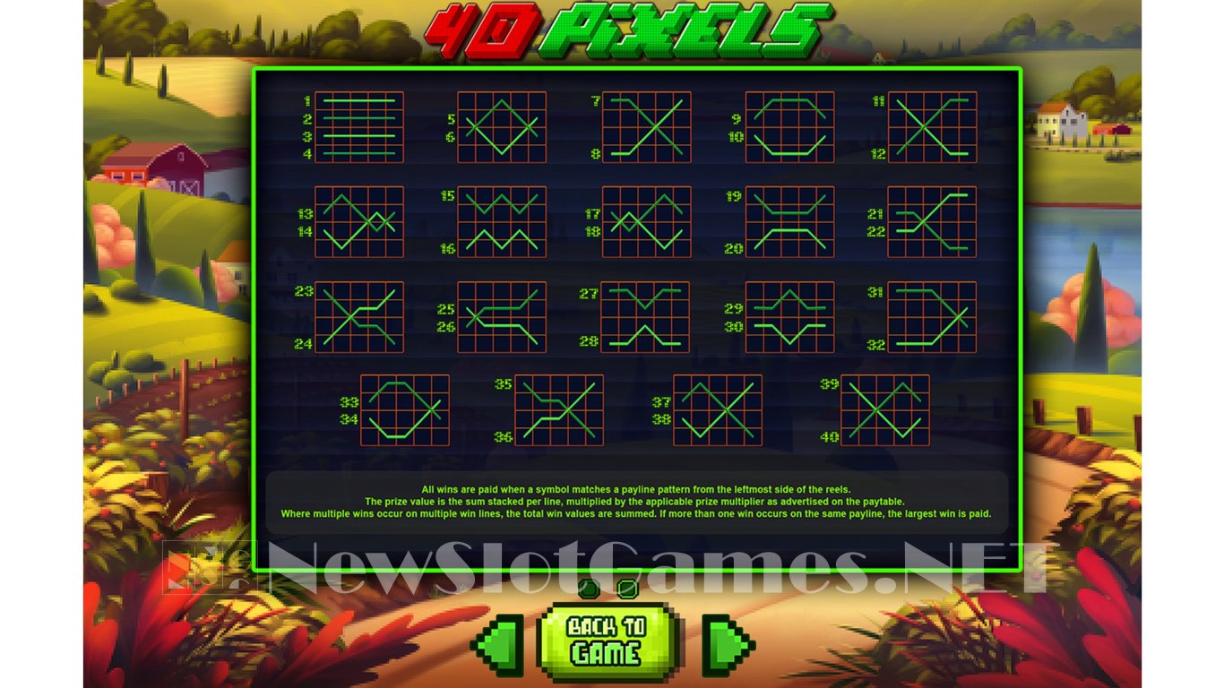 40 Pixels Slot Slot Image in Demo - pic. 5