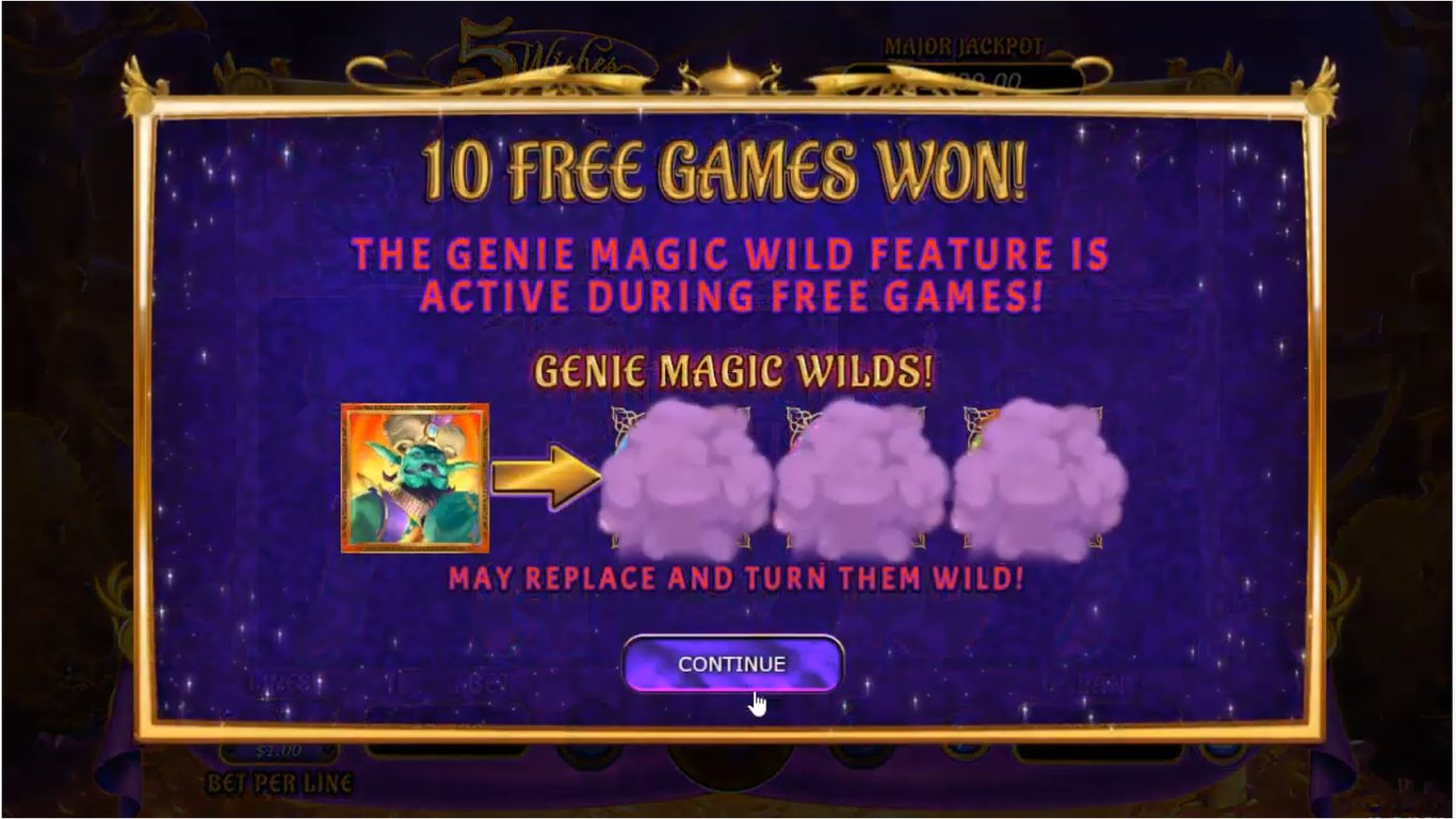 5 Wishes Slot Slot Image in Demo - pic. 3