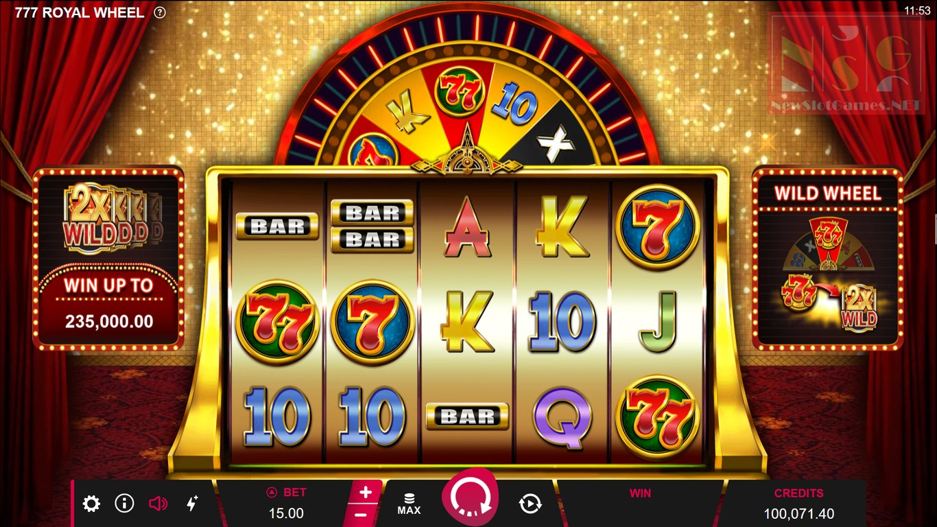 777 Royal Wheel Slot Slot Image in Demo - pic. 2