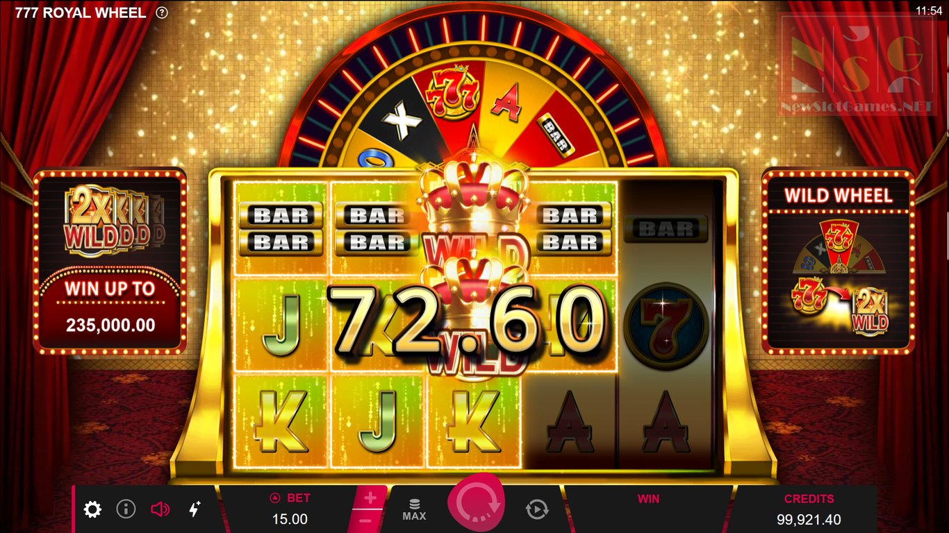 777 Royal Wheel Slot Slot Image in Demo - pic. 3