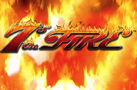 7s On Fire Slot Logo