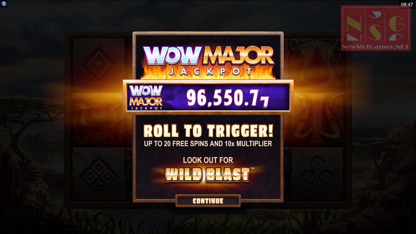 African Legends Slot Demo Image