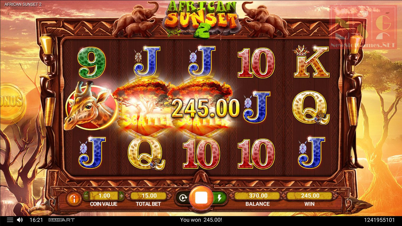 African Sunset 2 Slot Slot Image in Demo - pic. 3