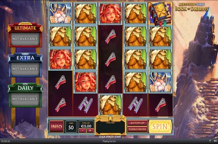 Age of the Gods Norse Book of Dwarves Slot Logo