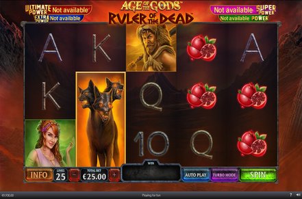Age of the Gods Ruler of the Dead Slot Logo