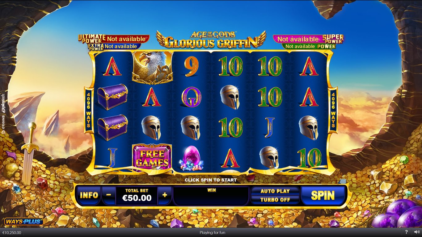 Age Of The Gods Glorious Griffin Slot Slot Image in Demo - pic. 2