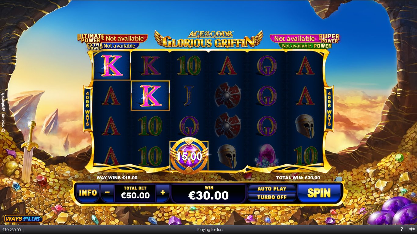 Age Of The Gods Glorious Griffin Slot Slot Image in Demo - pic. 3