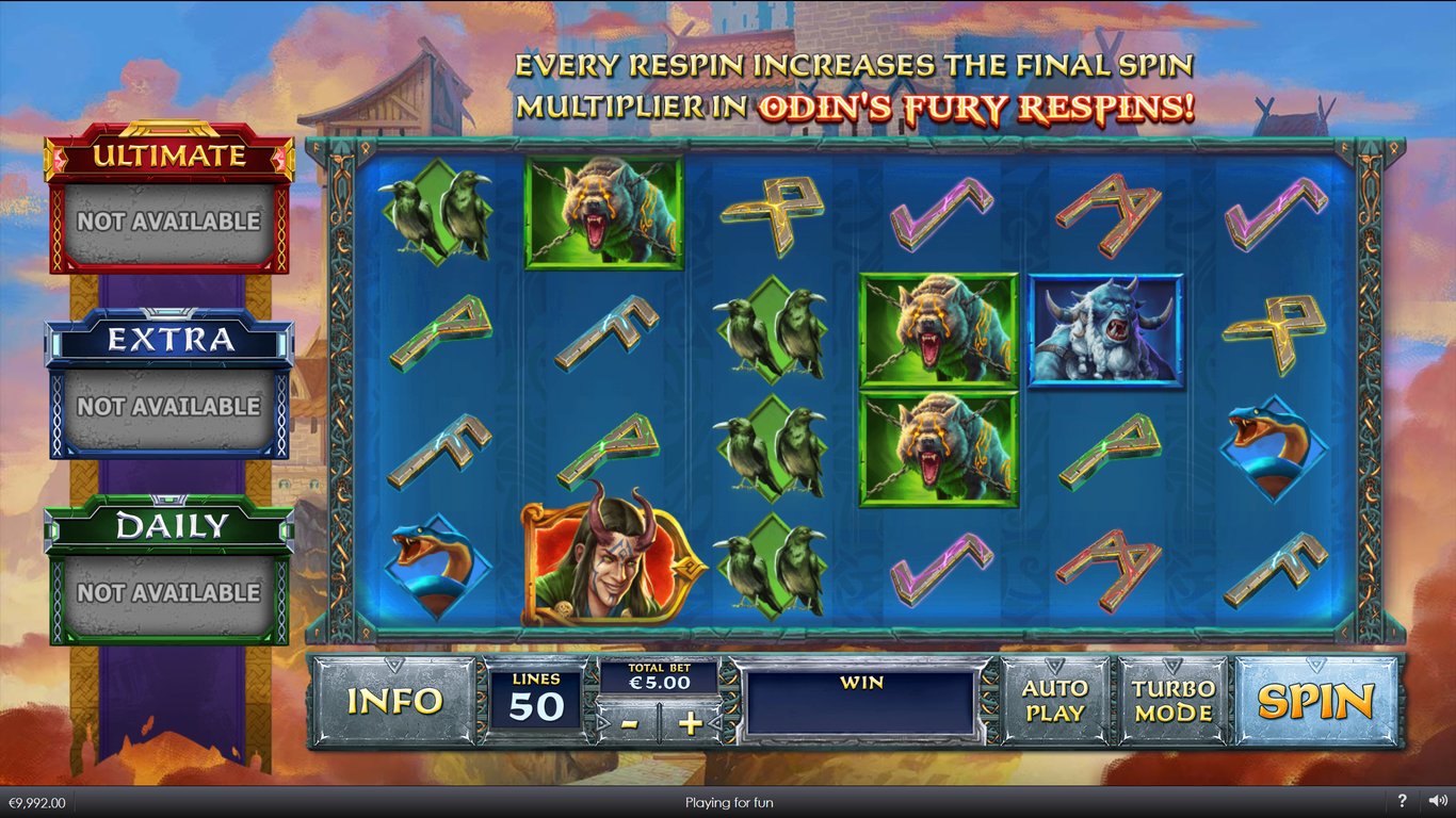Age of the Gods Norse King of Asgard Slot Demo Image