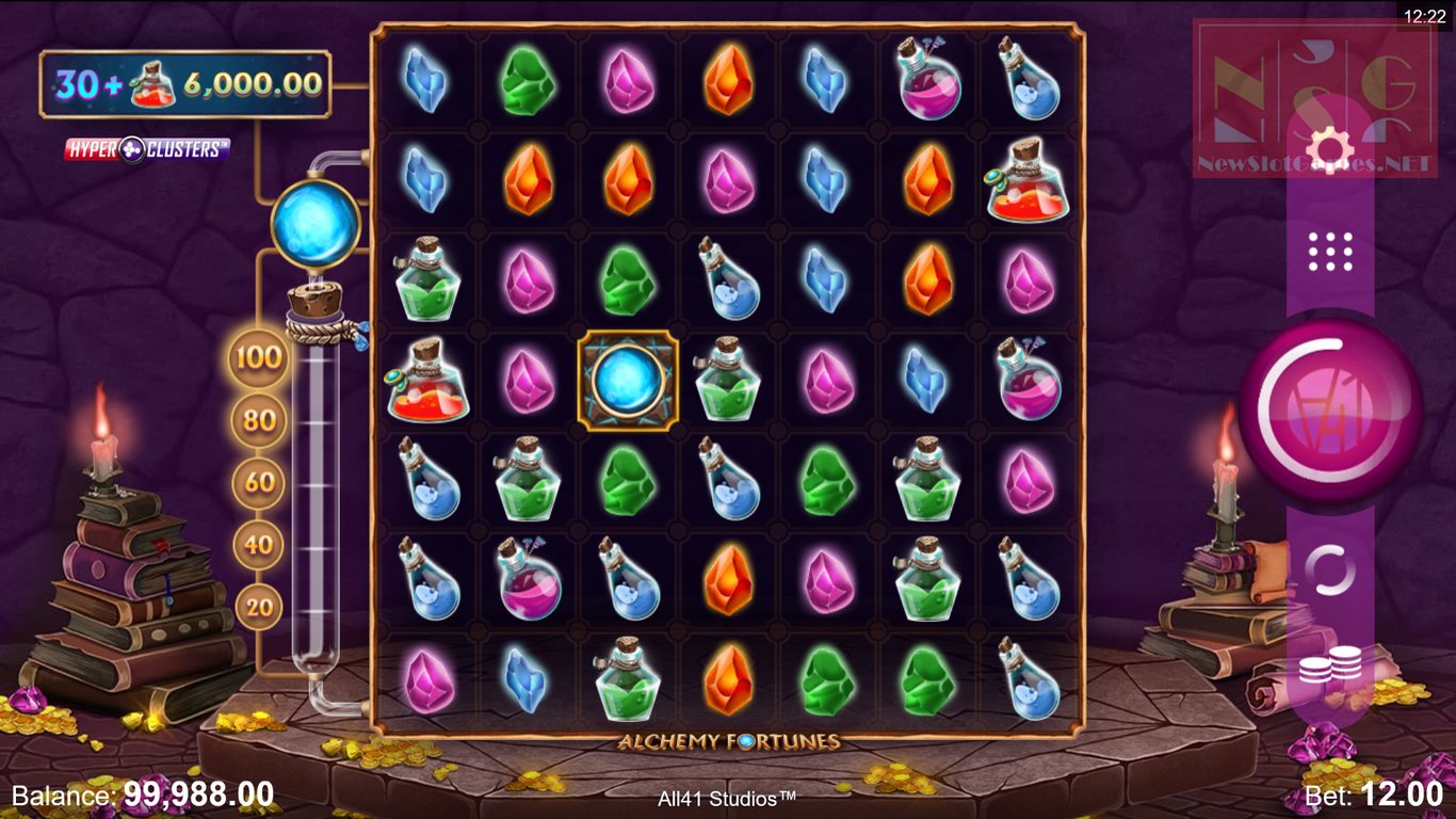 Alchemy Fortunes Slot Demo Image