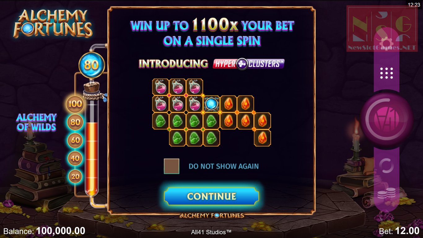 Alchemy Fortunes Slot Slot Image in Demo - pic. 2