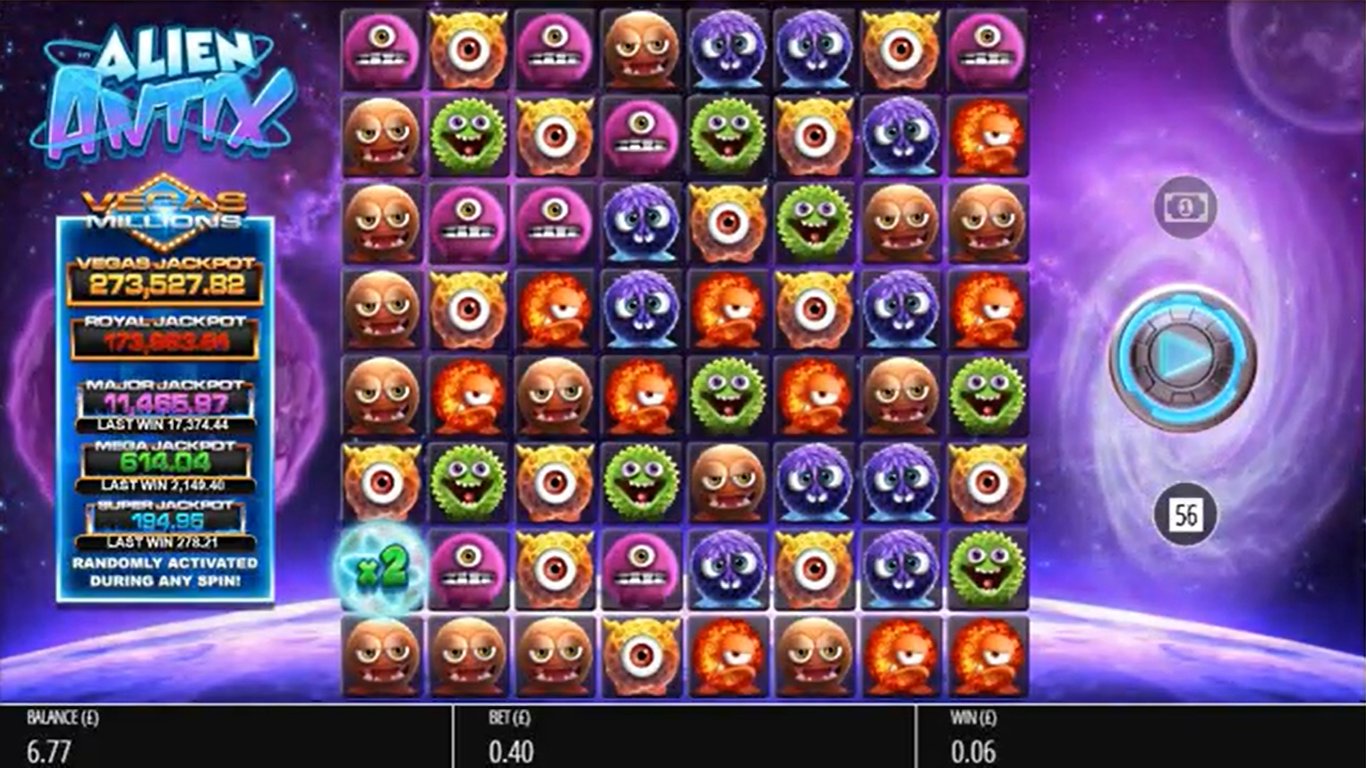 Alien Antix Slot Demo Image