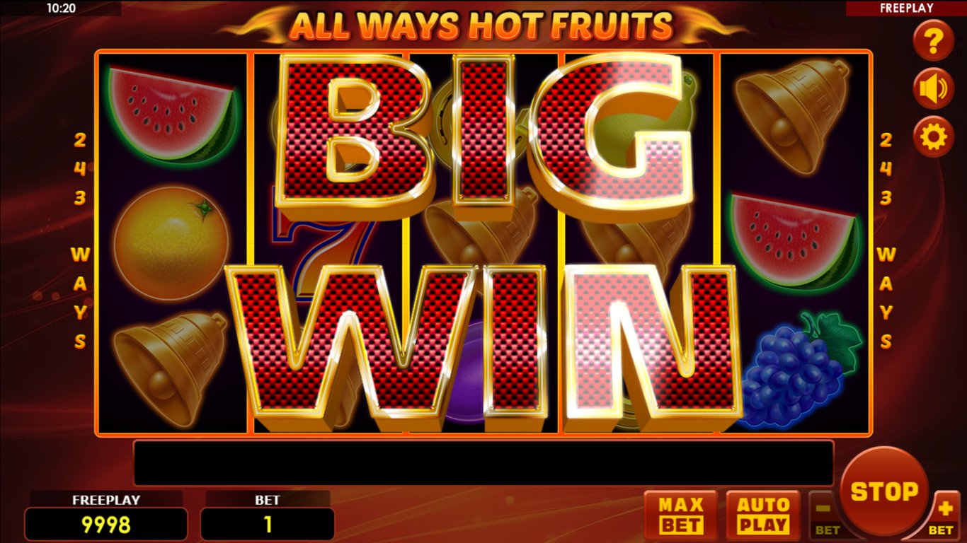 All Ways Hot Fruits Slot Slot Image in Demo - pic. 2