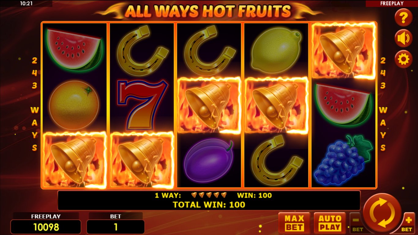 All Ways Hot Fruits Slot Slot Image in Demo - pic. 3