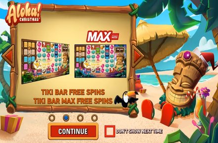 Aloha Christmas Edition Slot Logo