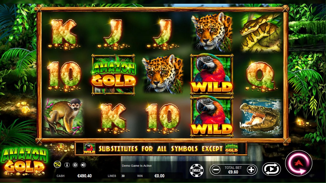Amazon Gold Slot Demo Image