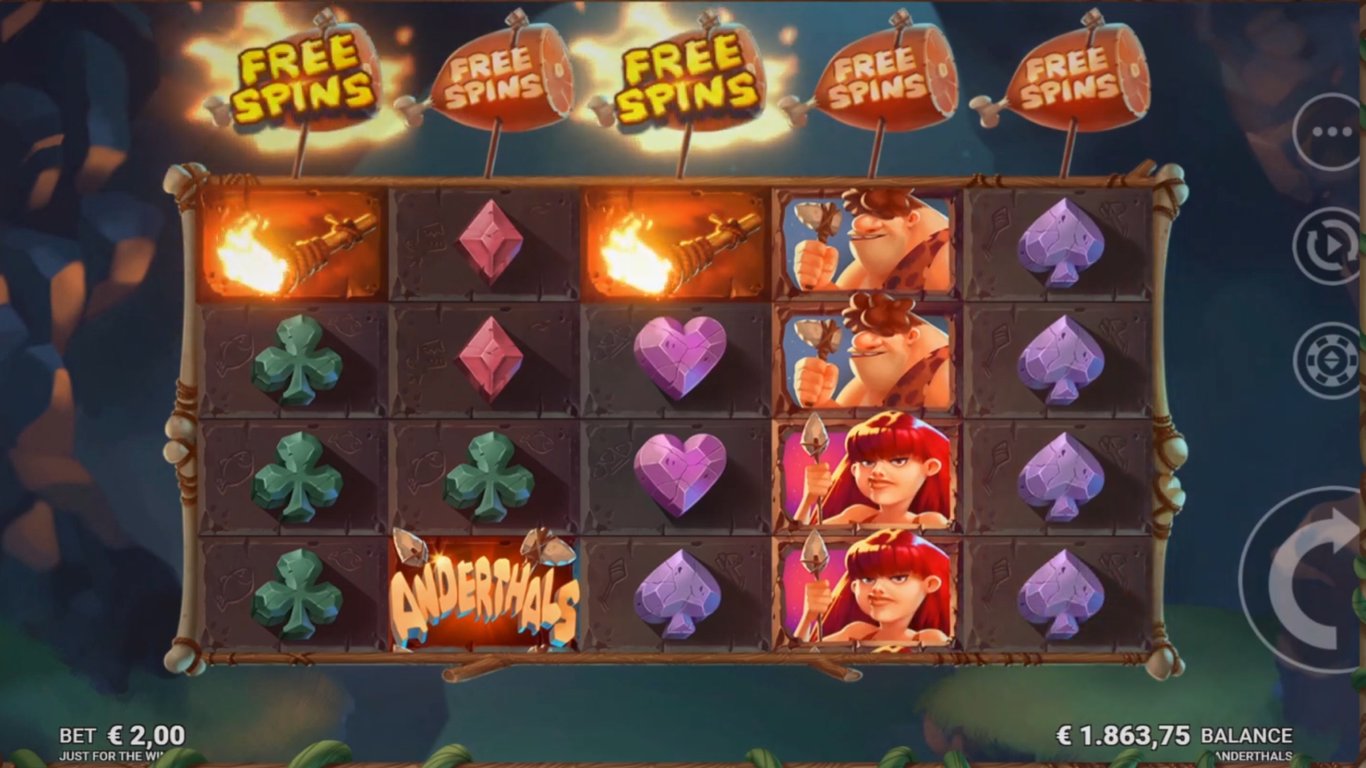 Anderthals Slot Demo Image