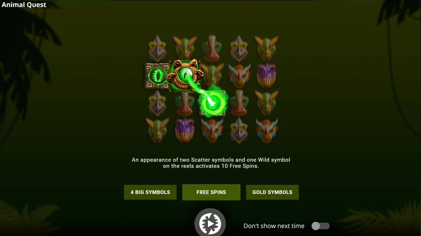 Animal Quest Slot Demo Image