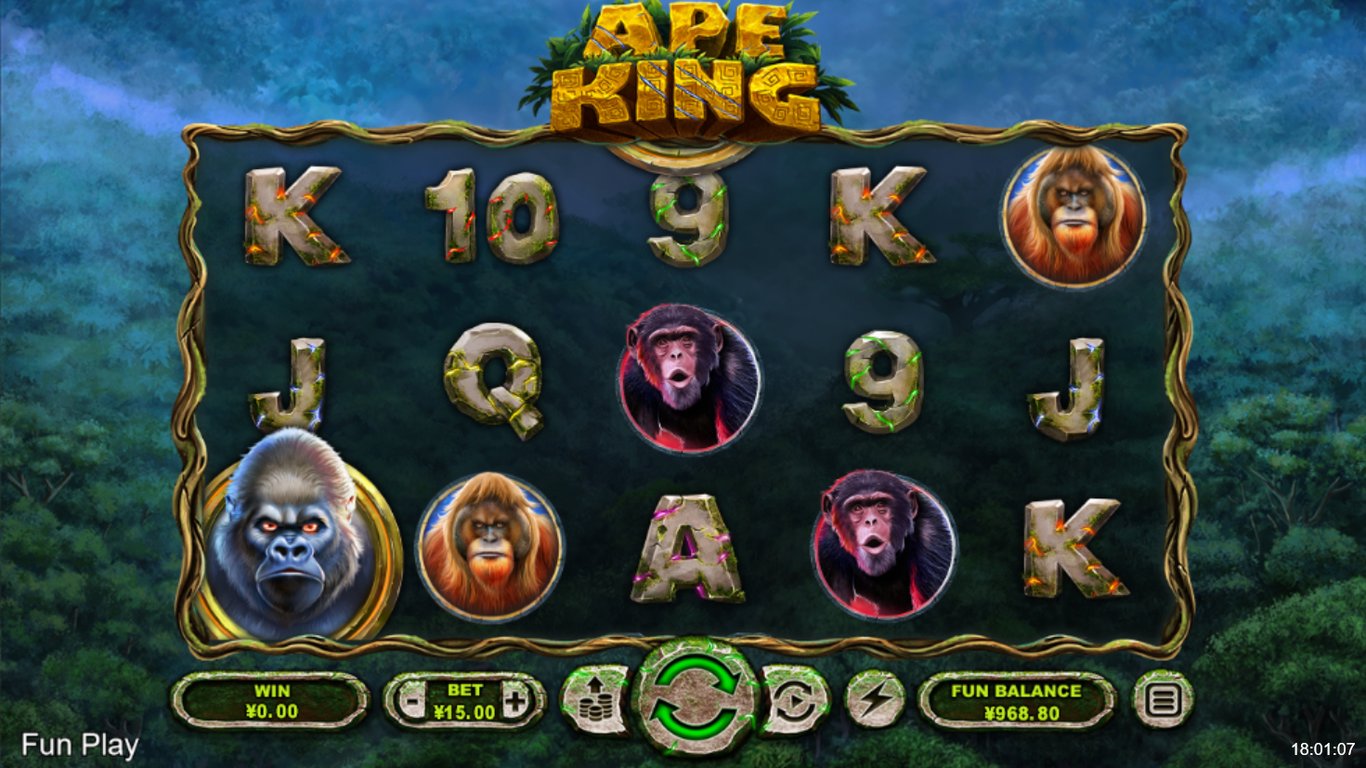 Ape King Slot Demo Image