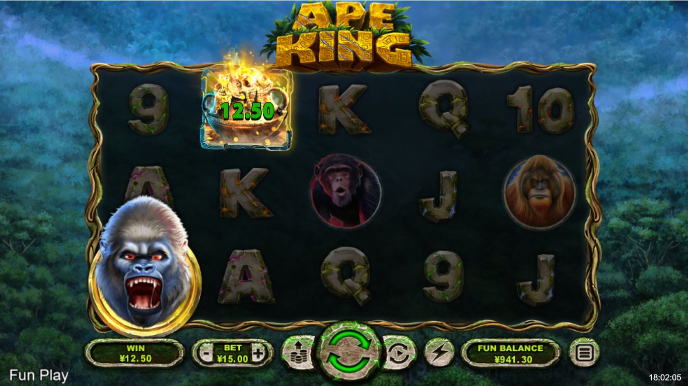 Ape King Slot Slot Image in Demo - pic. 2