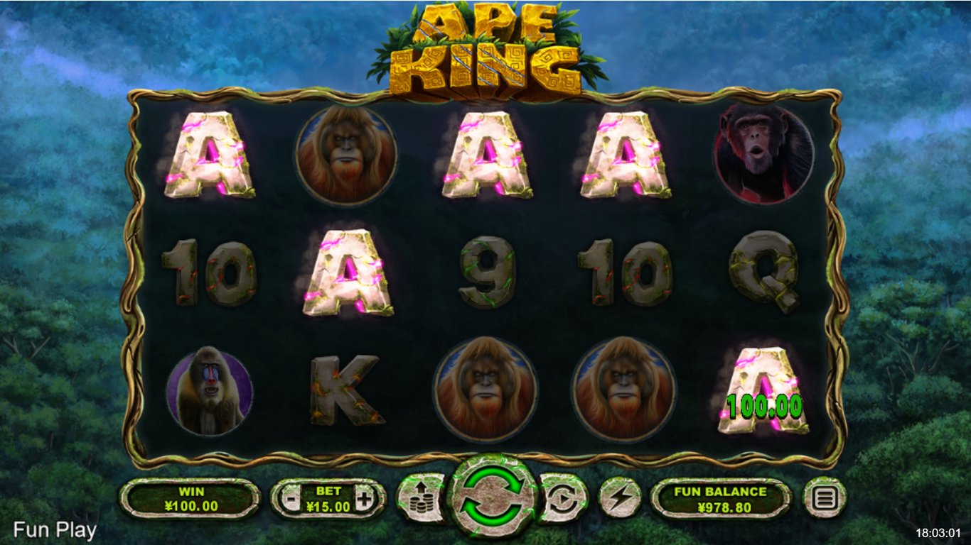 Ape King Slot Slot Image in Demo - pic. 3