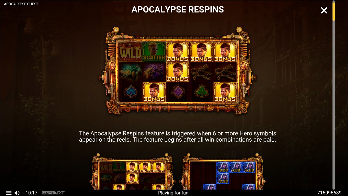 Apocalypse Quest Slot Slot Image in Demo - pic. 3