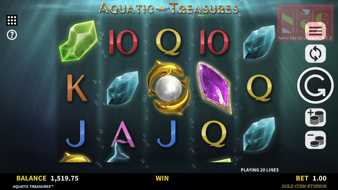 Aquatic Treasures Slot Demo Image