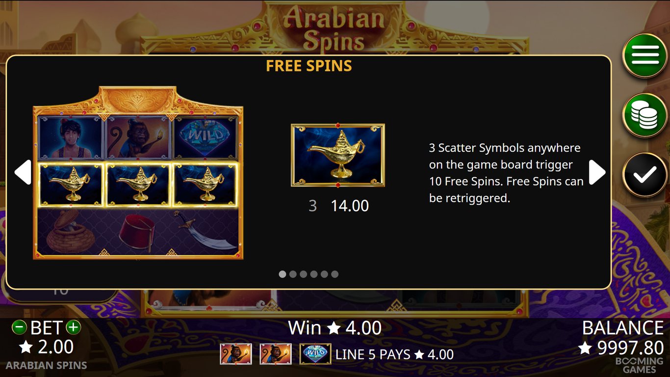 Arabian Spins Slot Slot Image in Demo - pic. 3