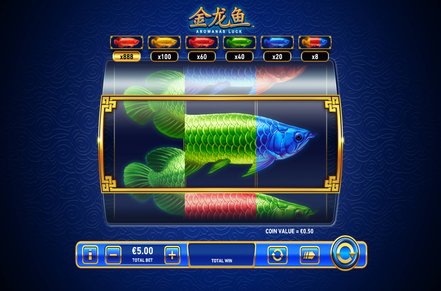Arowanas Luck Slot Logo