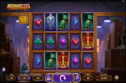 Vault of Fortune Slot Logo