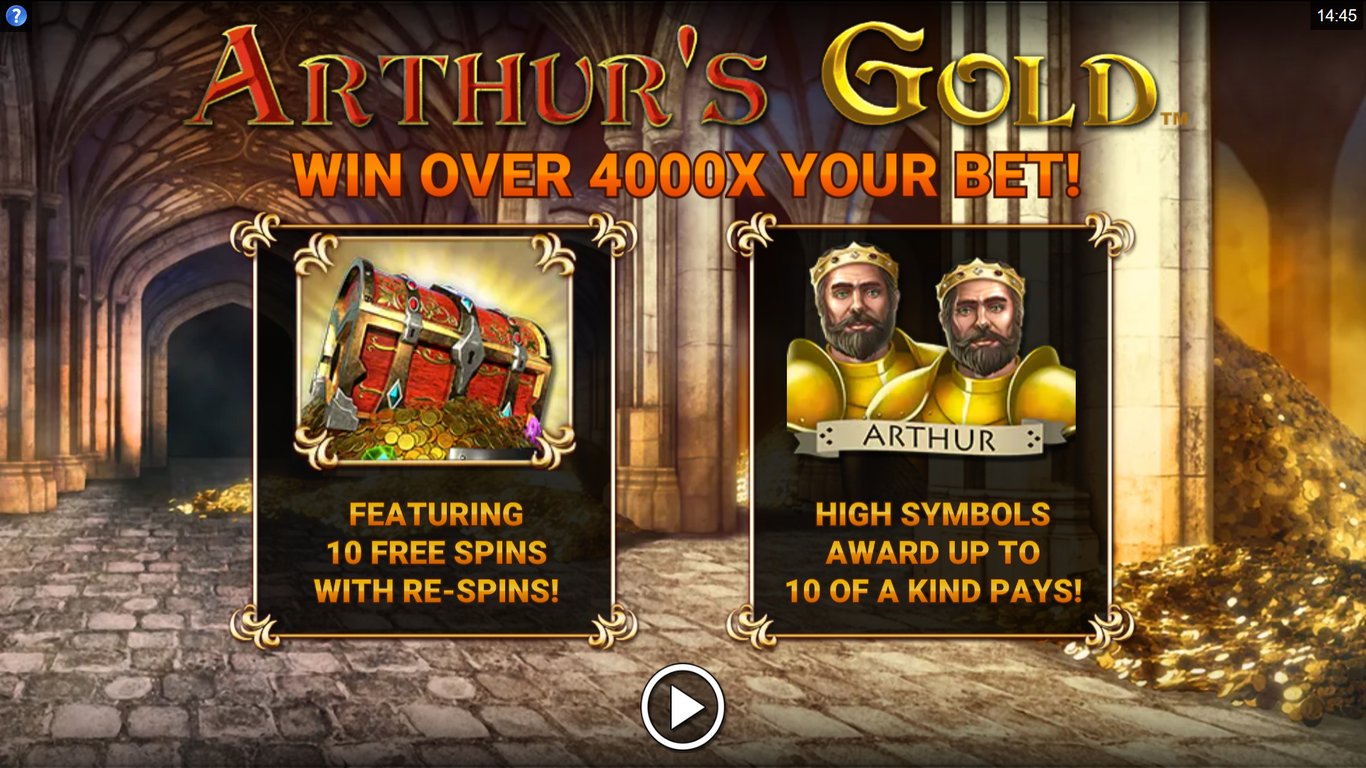 Arthurs Gold Slot Demo Image