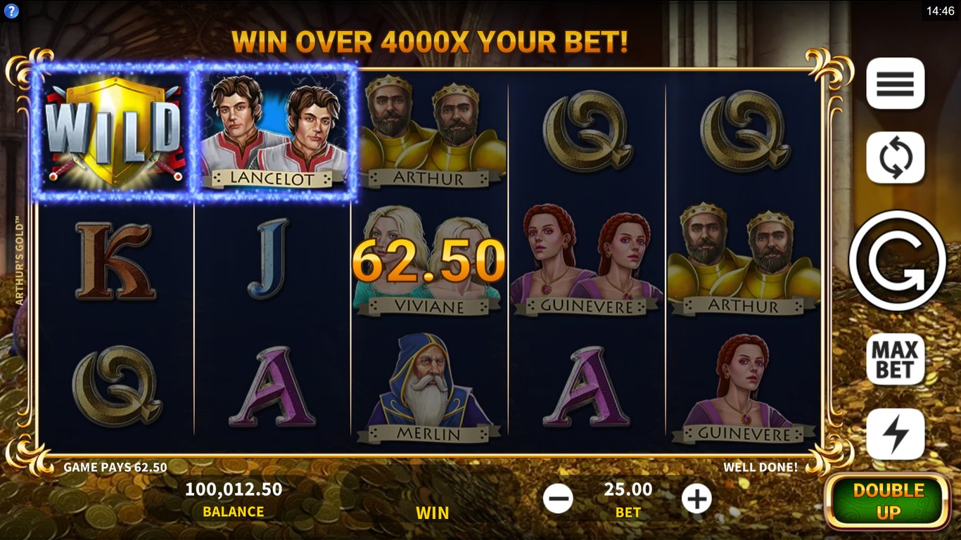 Arthurs Gold Slot Slot Image in Demo - pic. 3