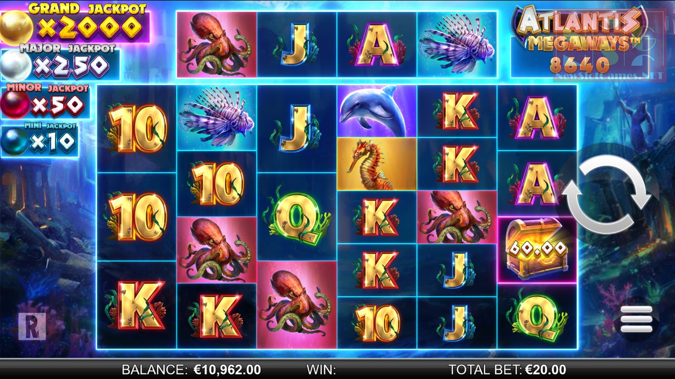Atlantis Megaways Slot Slot Image in Demo - pic. 2