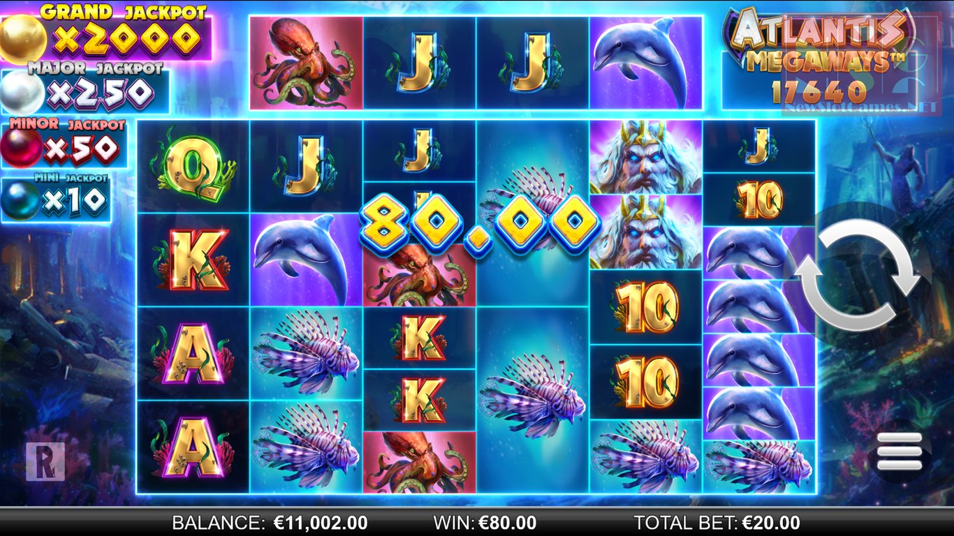 Atlantis Megaways Slot Slot Image in Demo - pic. 3