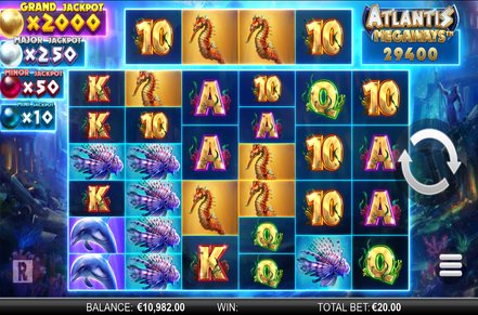 Atlantis Megaways Slot Logo